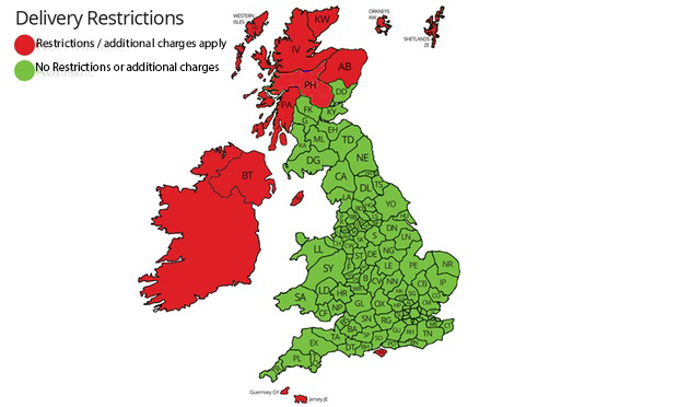 Postage Restrictions