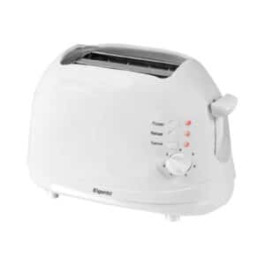 Elgento 2 Slice White Toaster