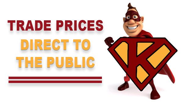 Trade prices direct to the public