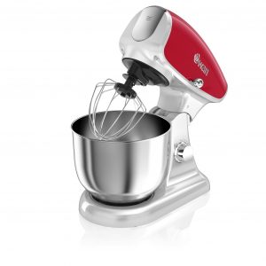 Swan Retro Die-Cast Stand Mixer 5L – Red