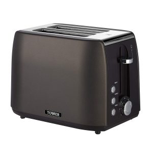 Tower T20021 2 Slice Toaster – Titanium