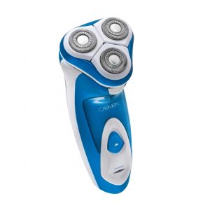Carmen C82006 Mens Triple Head Flex and Pivot Shaver