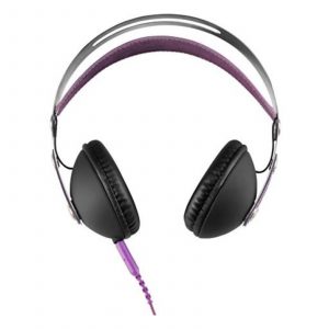 Akai A58032P Classic on Ear Headphones 1000 MW – Purple