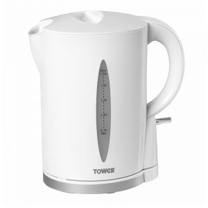 Tower T10011W Jug Kettle with Water Level Indicator 2200W 1.7L – White
