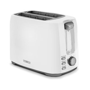 Tower T20013W 2 Slice Toaster White