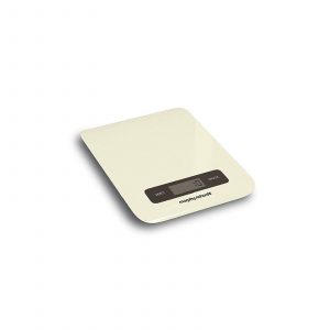 Morphy Richards 46182 Electronic Kitchen Scale Cream