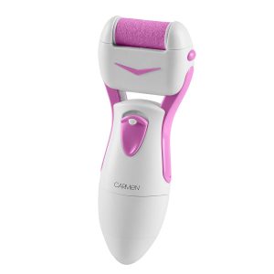 Carmen C85016 Pedi Express Roller with Buffing Action White / Pink