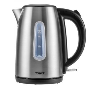 Tower T10015 Jug Kettle 1.7L 3000W – Brushed Stainless steel