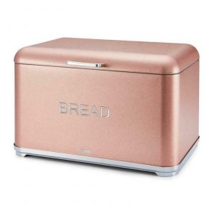 Tower T826014R Glitz Bread Bin – Pink Brand New