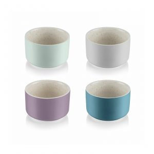 Swan SWBW1041N Set of 4 Ramekin Dishes Ceramic Stoneware