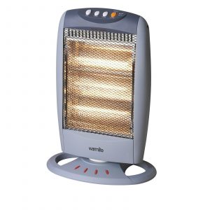 Warmlite WL42005 Halogen Heater 1200W Grey