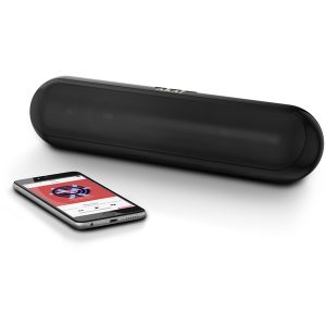 Akai A58037 XL Capsule Speaker Wireless Bluetooth Connection – Black