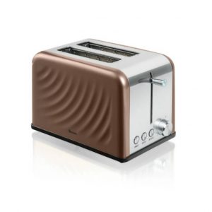 Swan ST19010TWN Twisted Toaster – Copper