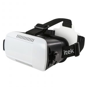 iTek I72005 3D Virtual Reality Goggles – White