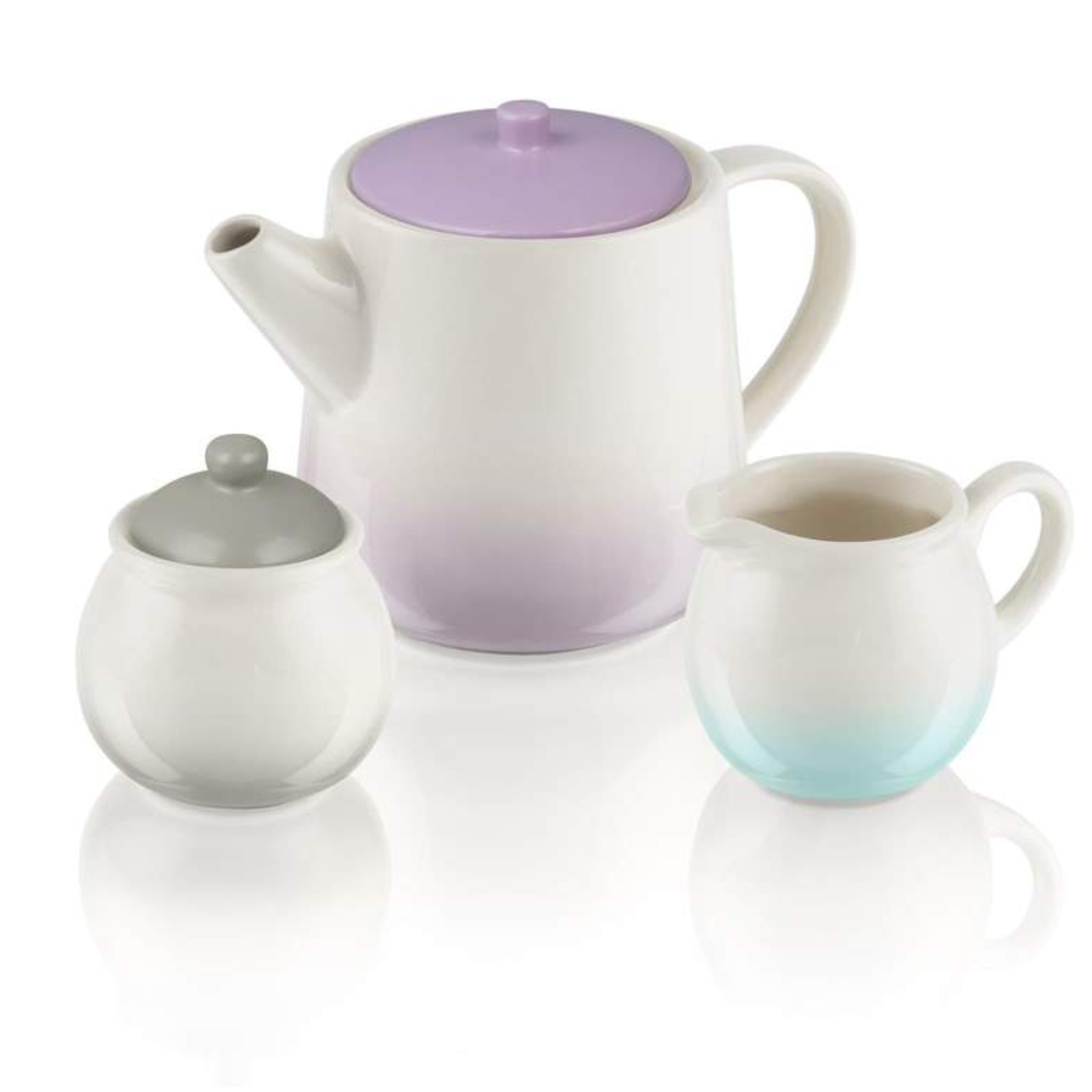 Fearne by Swan SWKA1310N Teapot, Sugar & Creamer Fearne by Swan SWKA1310N Teapot, Sugar & Creamer