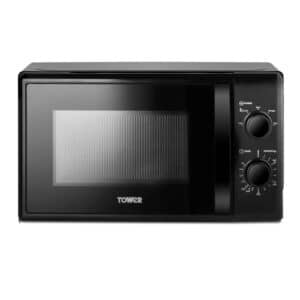 Tower Manual Microwave 700W Black