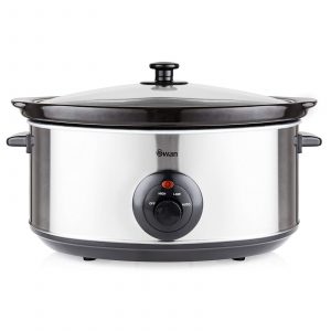 Swan SF17030N 6.5 Litre Slow Cooker Stainless Steel