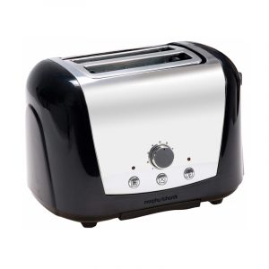 Morphy Richards 44261 Accents 2 Slice Toaster – Black