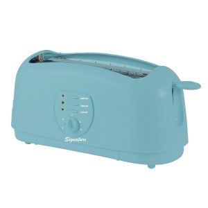 Signature S20005EGLBB 4 Slice Toaster – Baby Blue