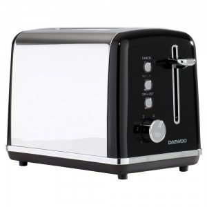 Daewoo SDA1583 2 Slice Toaster – Stainless Steel
