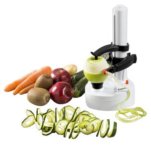 Elgento E19021 Electric Spiralizer and Peeler White