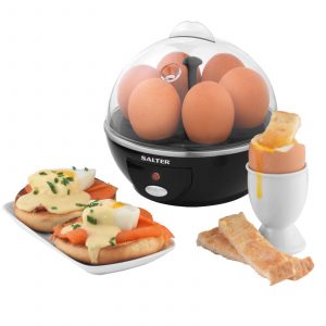 Salter EK2783 Electric Boiled Poached Egg Cooker 430W