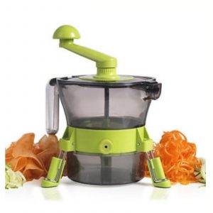 Tower T80410 Spudnik Spiralizer Fruit and Vegetable Slicer Cutter Peeler Green