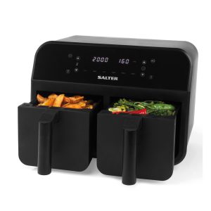 Salter EK4750BLK Dual Basket Air Fryer