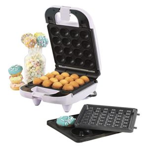 Giles & Posner EK4943GSPP Pastel 3 in 1 Compact Mini Treat Maker