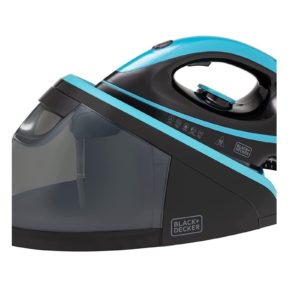 2800W POWER OUTPUT: With 2800W power output and fast heat up, this steam iron makes quick work of removing the creases from your clothes 5 BAR PRESSURE STEAM STATION: Adds moisture to fabrics to make removing creases and crinkles effortless, with fast heat up in less than 60 seconds for quick and easy steaming CERAMIC SOLEPLATE: This ensures the iron glides effortlessly over all types of fabric, so there’s no need to worry about snagging any of your clothes STEAM BURST: For precision steaming large and small garments, the 135g steam burst output adds to the irons ultimate performance LARGE 1.5L DETACHABLE WATER TANK WITH 135MG STEAM BURST: Up to 5x larger water tank than a standard steam iron helps to reduce refilling time, so you can iron more of your clothes in less time. The great 135mg Steam Burst function makes easy work of creases