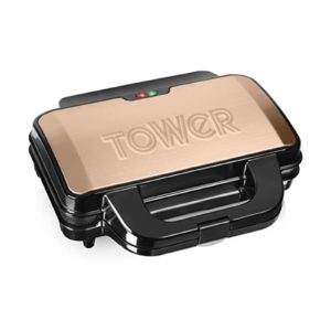 Tower T27013RG Rose Gold Edition Deep Fill Sandwich Maker