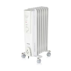 Warmlite WL43003YW 1500W 7 Fin Tall Oil Filled Radiator