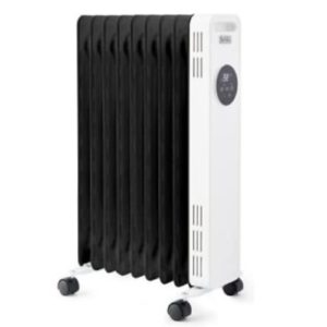 Remote Control, LED Display, 3 heat settings and 2kw Power in Black & White