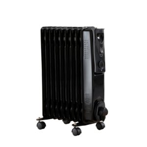 Daewoo HEA1202  9 Fin Oil Filled Radiator Black