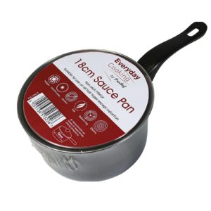 Prochef KC1007 18cm Saucepan With Glass Lid