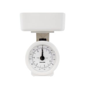 Salter 112 WHWHDR Mechanical Kitchen Scale White