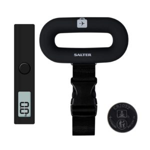 Salter 9500BKDCTMEU16 Luggage Scale With Soft Touch Handle