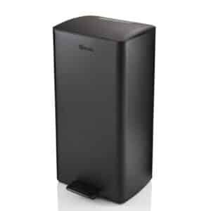 Swan Stealth 30 Litre Pedal Bin Black