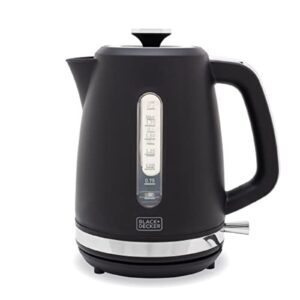 Black And Decker 1.7 Litre 3KW Rapid Boil Jug Kettle Black