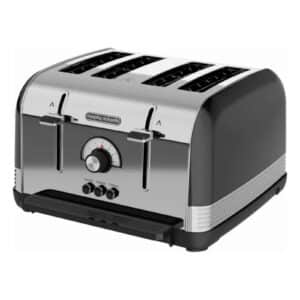 Morphy Richards Venture Retro 4 Slice Toaster Black
