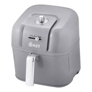 Swan Retro 6L Manual Air Fryer Grey