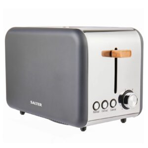 Salter EK5040GM Elder 2 Slice Toaster Grey
