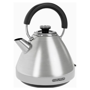 Morphy Richards 100130 Venture 1.5l Pyramid Kettle Brushed