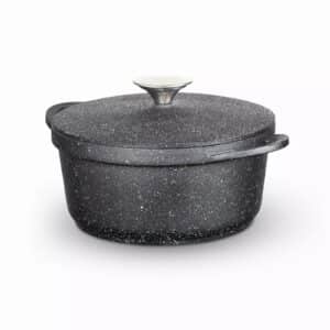 Tower Precision 20cm Casserole Dish With Lid Grey