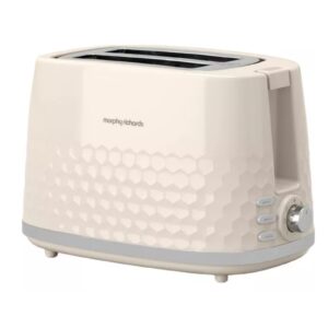Morphy Richards 220032 Richards Hive 2 Slice Toaster Cream