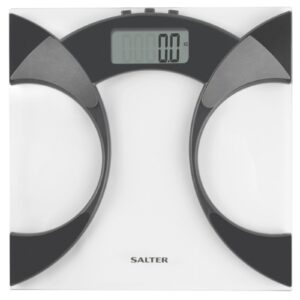 Salter Ultra Slim Glass Analyser Scale White