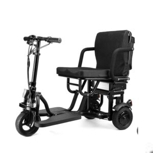 ZT-3 Lightweight Folding Scooter Ideal Boot Travel – Grey