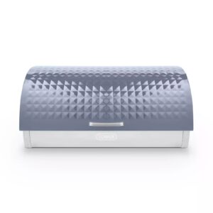 Tower Solitaire Roll Top Bread Bin Grey