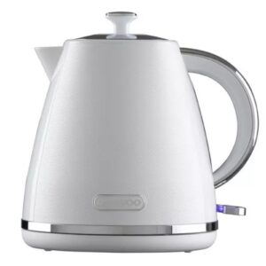 Daewoo 1.7L 3kw Pyramid Kettle White