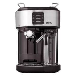 Morphy Richards Traditional Pump Espresso Coffee Machine Silver